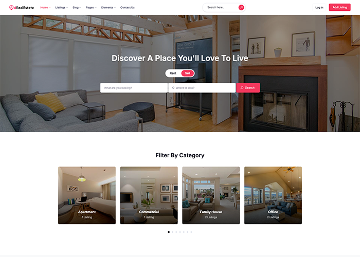 dRealestate – Home Page
