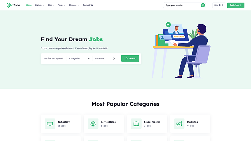 dJobs – Home Page
